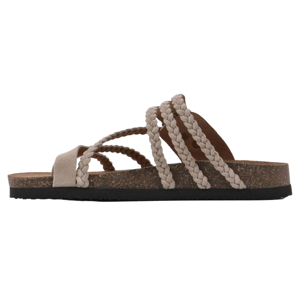 Petrona - Sandalias trenzadas acolchadas