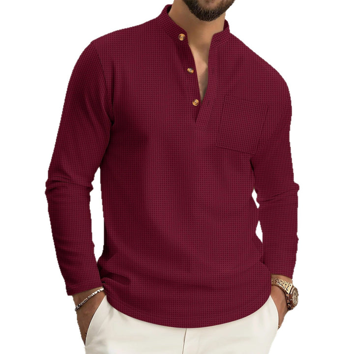 Tovan - Top de cuello alto suave al tacto