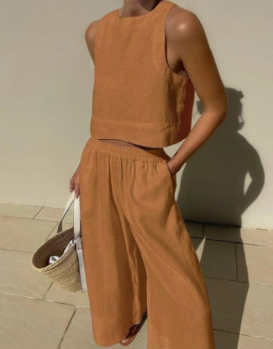 Maika - Elegante conjunto informal de dos piezas