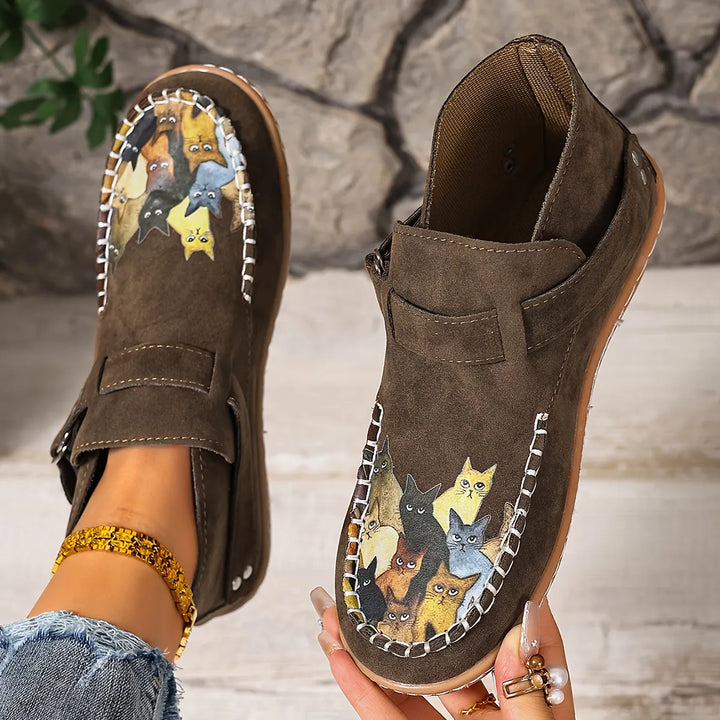 Cara - Mocasines cómodos con detalle de hebilla