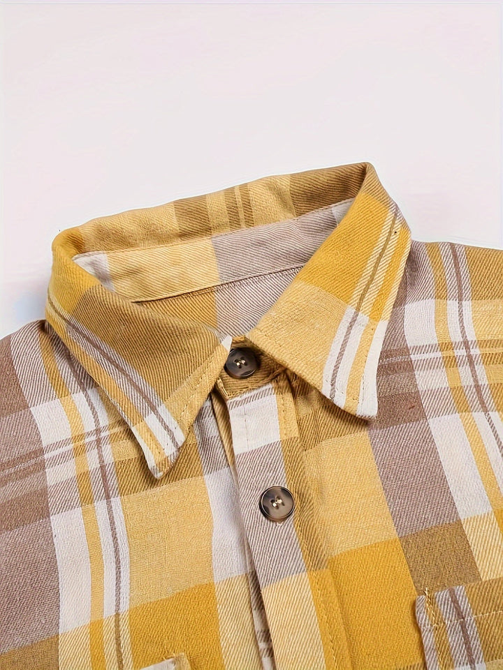 Annora - Sobrecamisa de cuadros casual