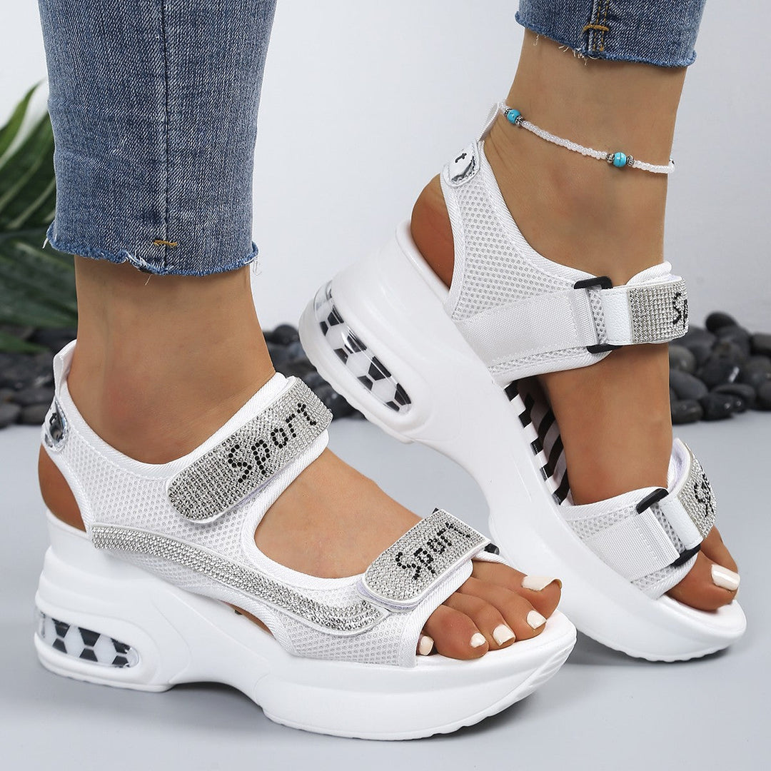 Marzena - Sandalias deportivas con plataforma