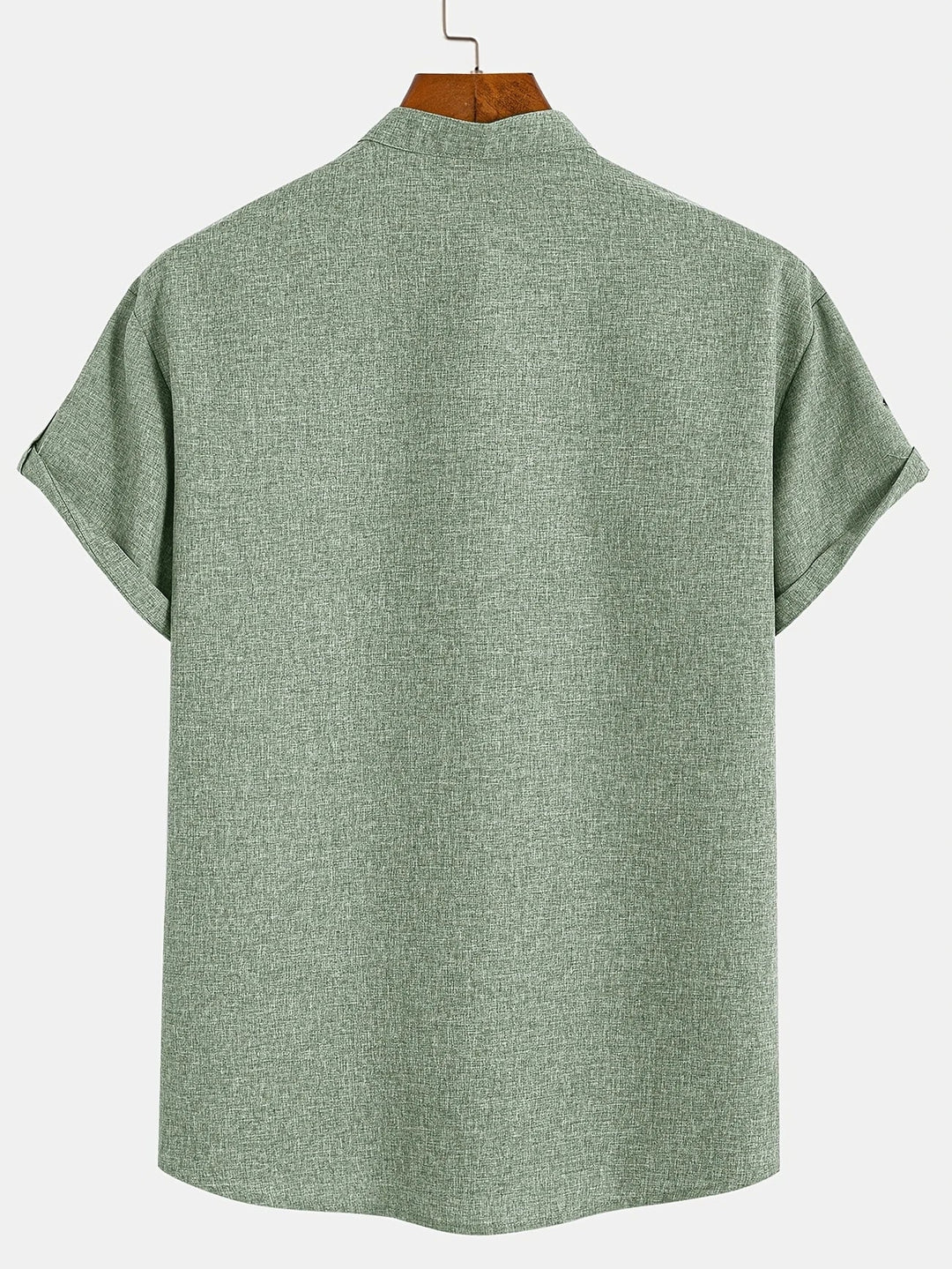 Harlan - Camisa texturizada de cuello alto