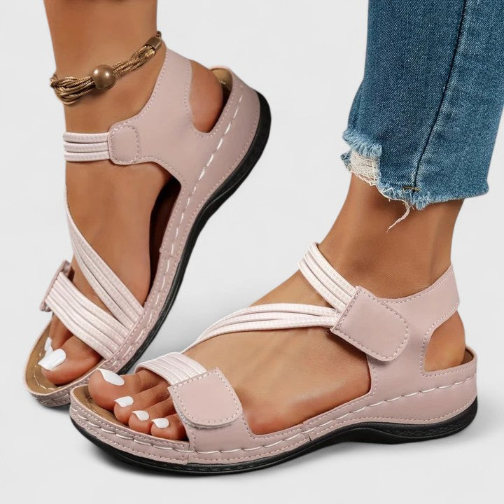 Francine - Sandalias ortopédicas acolchadas