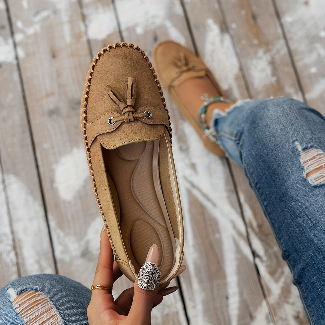 Stella - Mocasines con borlas acolchados