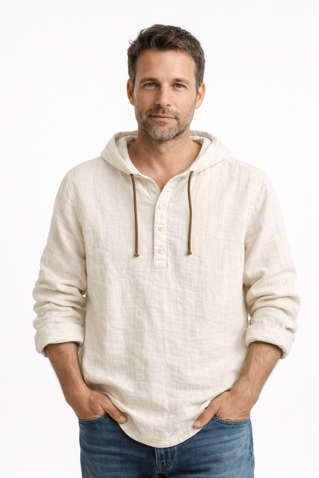 Alton - Sudadera de lino transpirable