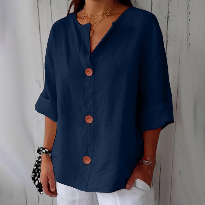 Piera - Blusa ligera de lino