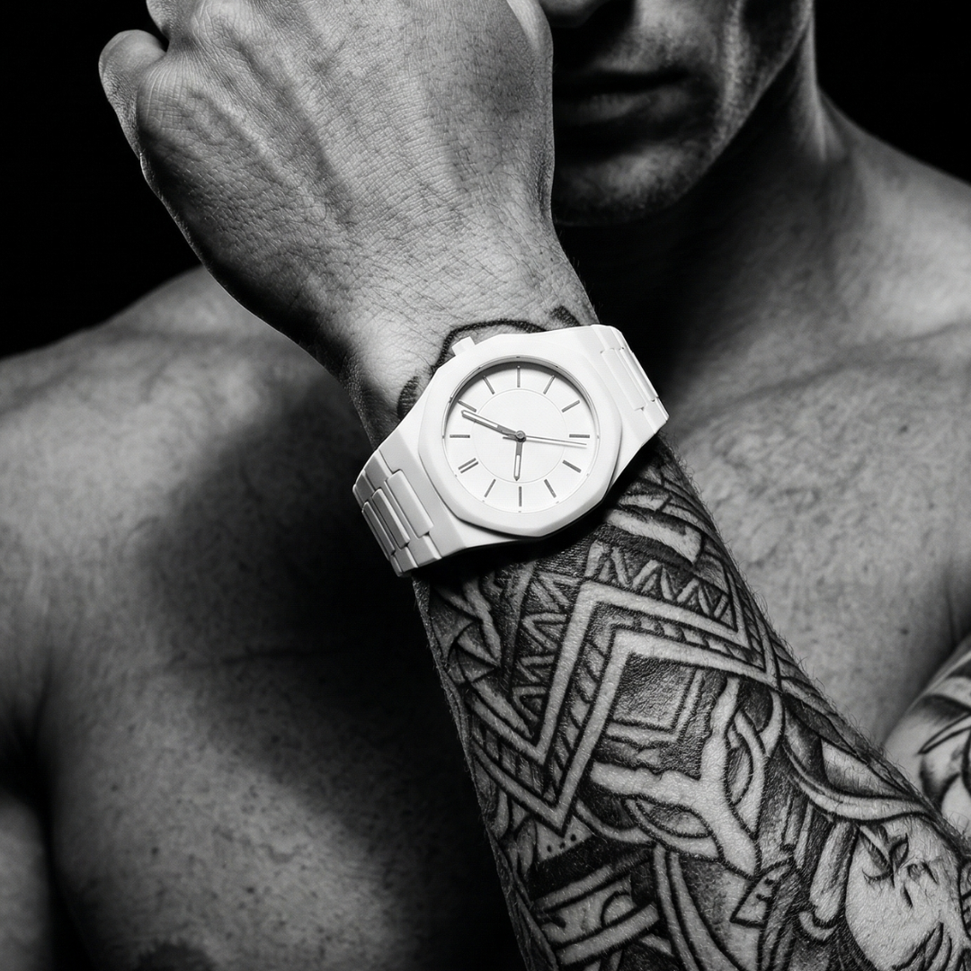 Nevrick - Reloj octagonal sigiloso