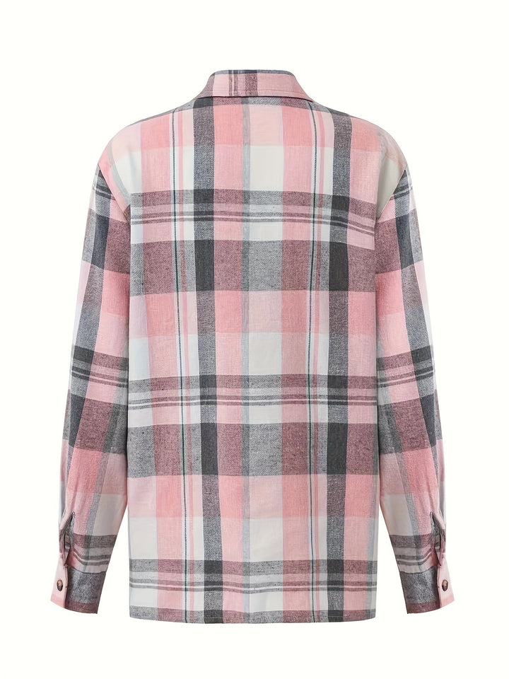 Annora - Sobrecamisa de cuadros casual