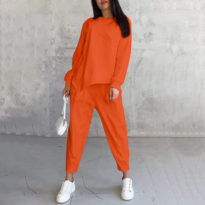 Eulavie - Conjunto lounge oversize de tacto suave