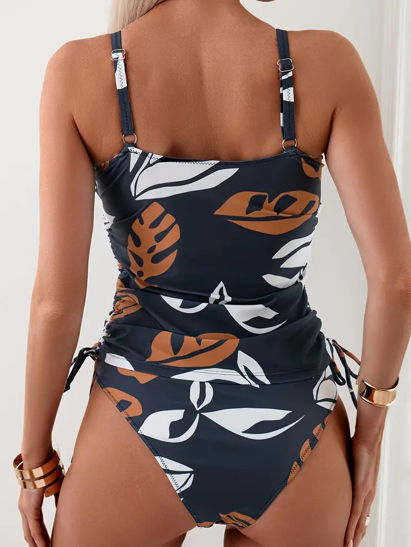 Zenobia - Conjunto de tankini moldeador