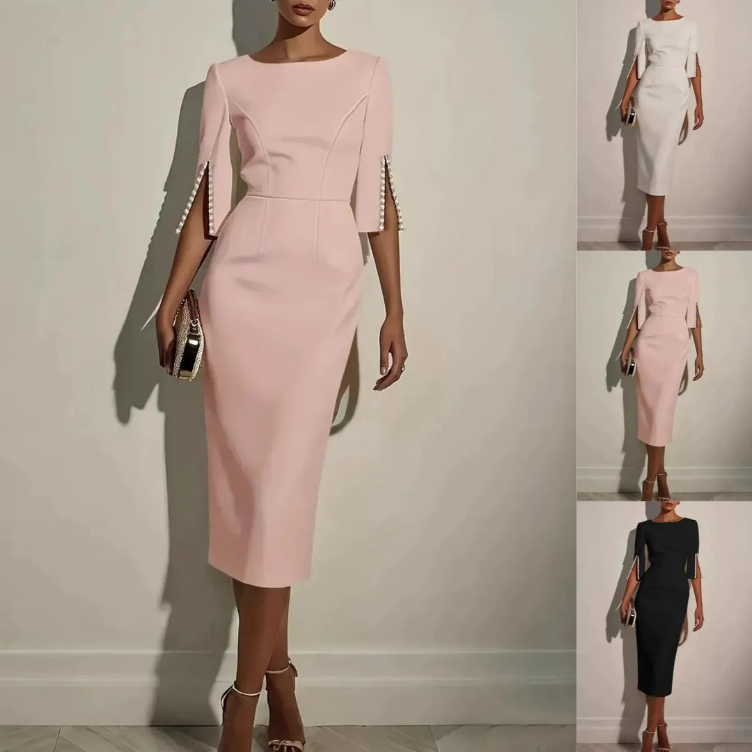 Anneliese - Vestido lápiz suave al tacto