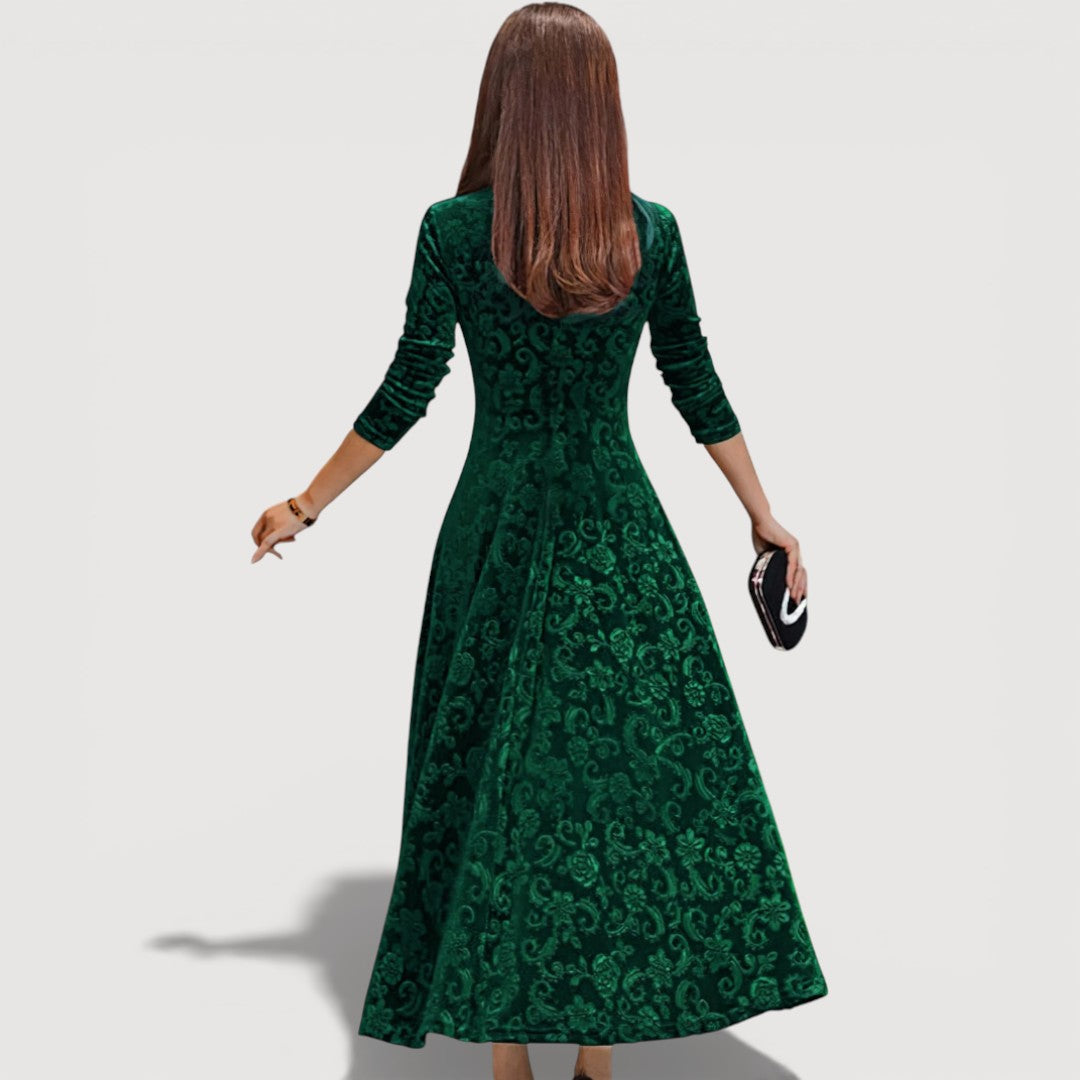 Orliya - Vestido de noche lujoso de tacto suave