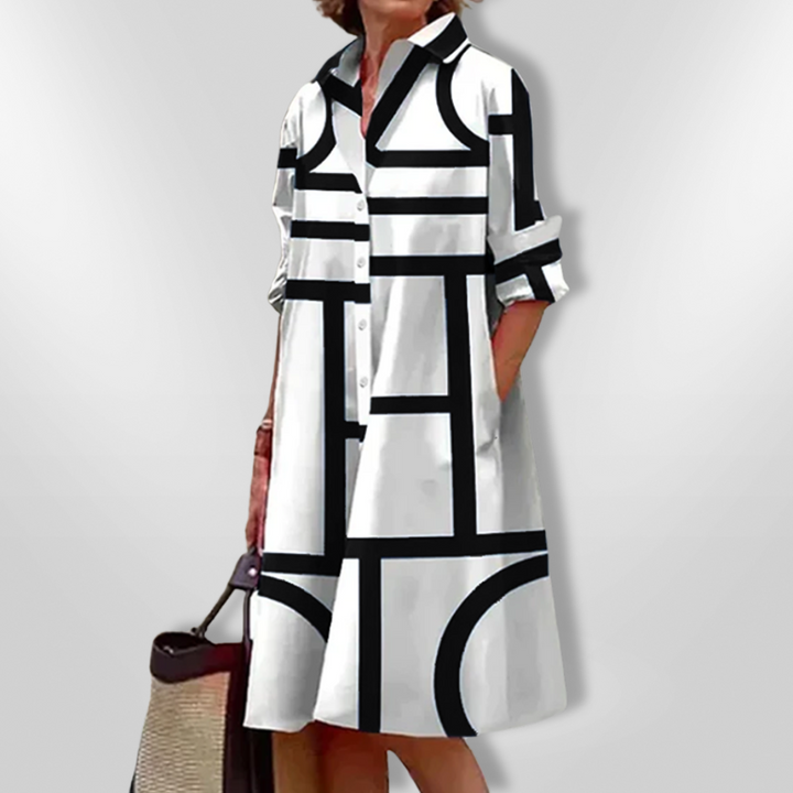 Arlinn - Vestido camisero ligero