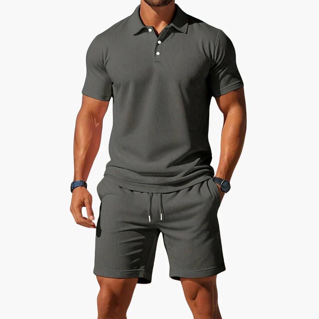 Damian - Conjunto con polo transpirable