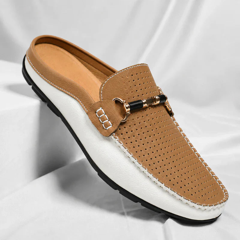 Corbett - Mocasines confort sin cordones con herraje