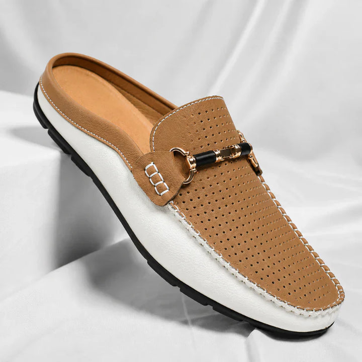 Corbett - Mocasines confort sin cordones con herraje