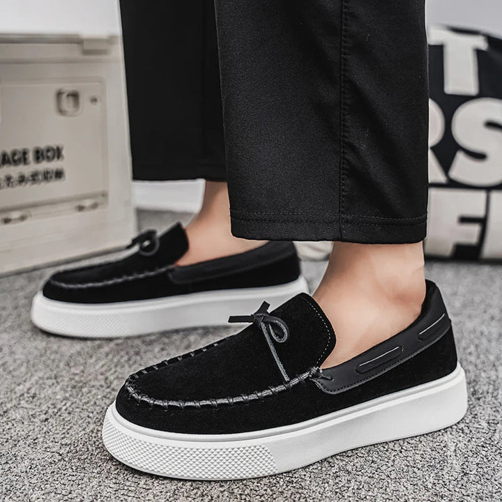 Reed - Mocasines con plataforma y borlas