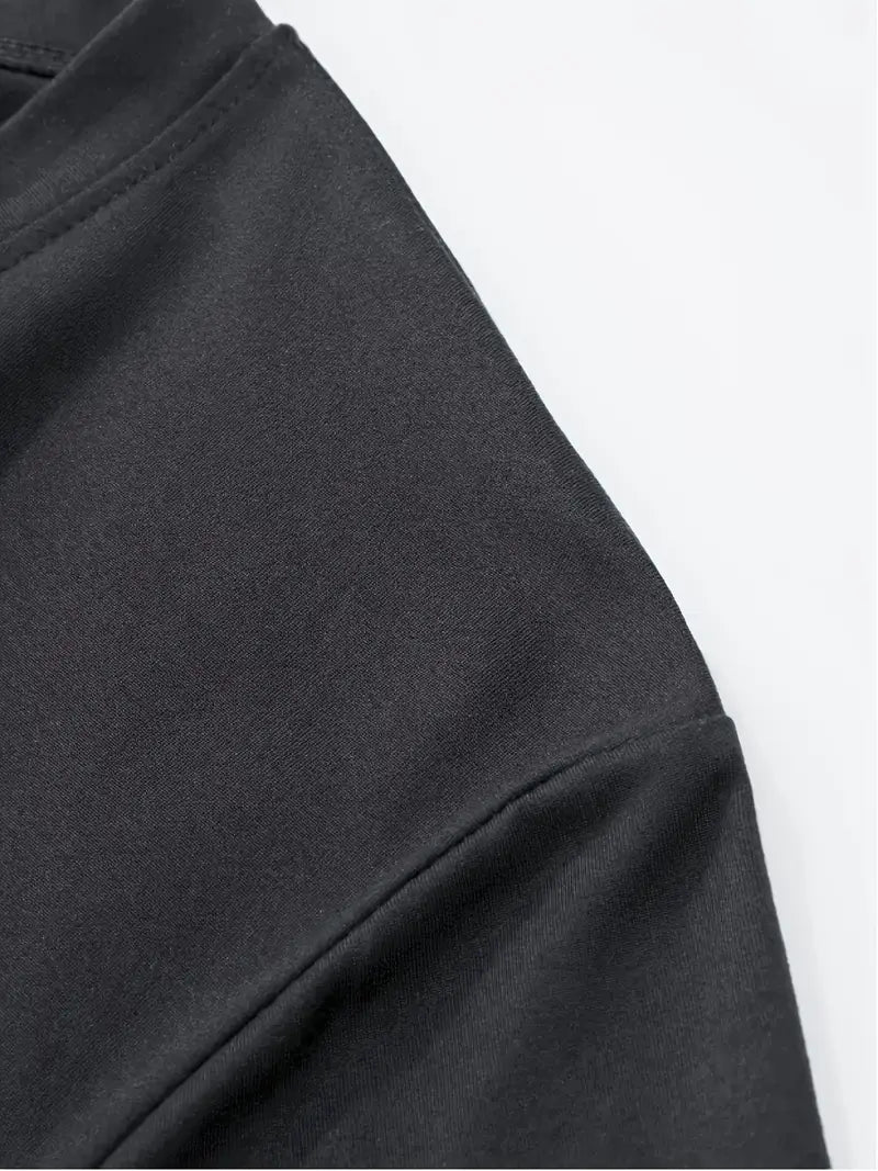 Trevor - Playera de cuello en V suave al tacto