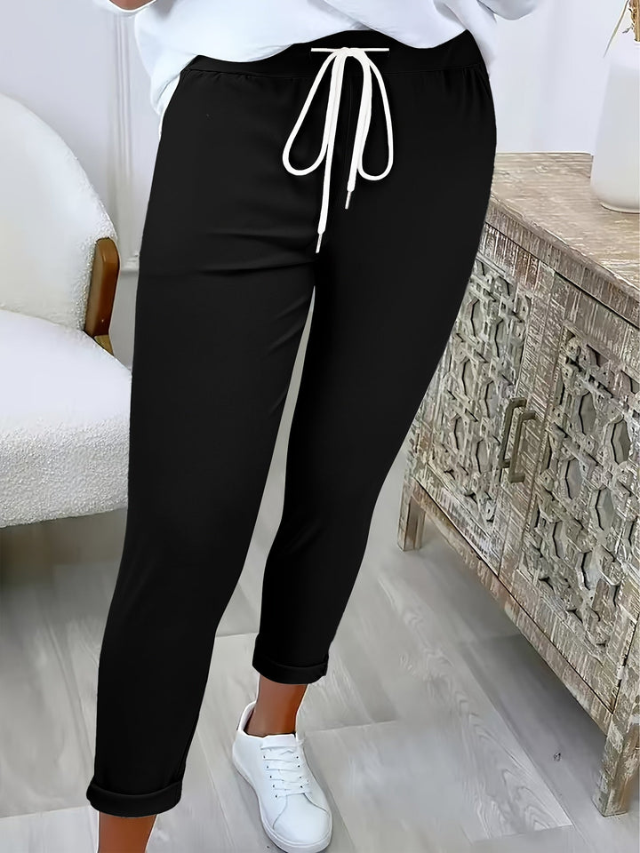 Tansy - Pantalón con jareta ajustable en la cintura