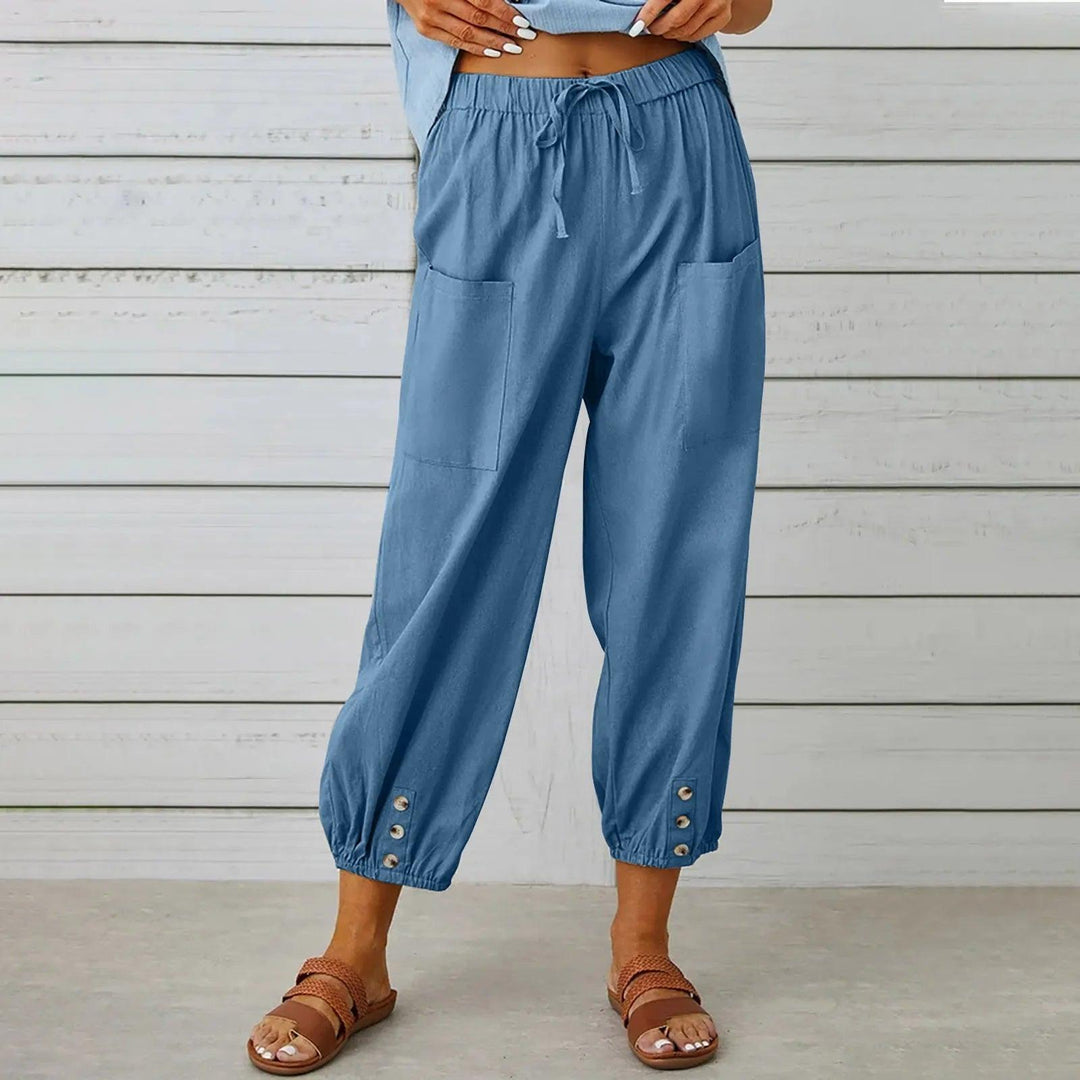 Zayrina - Pantalón jogger casual