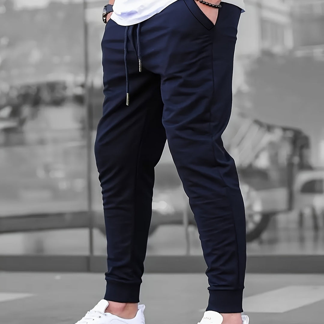 Vaughn - Pantalones jogger de tacto suave