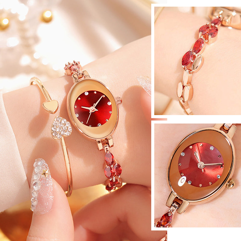 Vianne - Reloj de pulsera brillante
