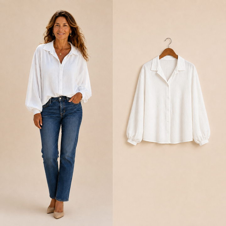Adorina - Blusa fluida