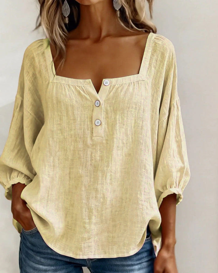 Zoya - Blusa de lino fresca