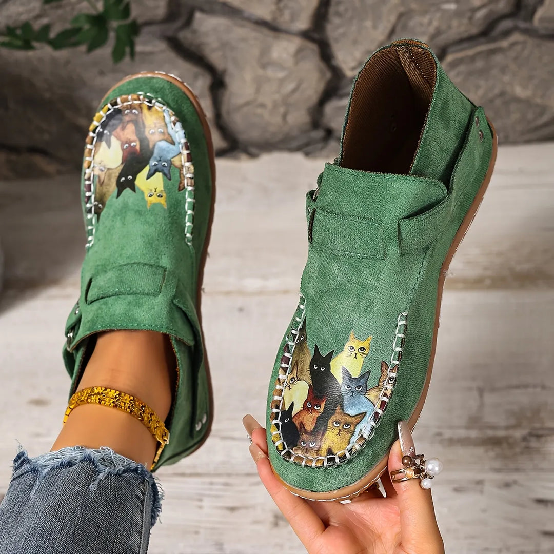 Cara - Mocasines cómodos con detalle de hebilla