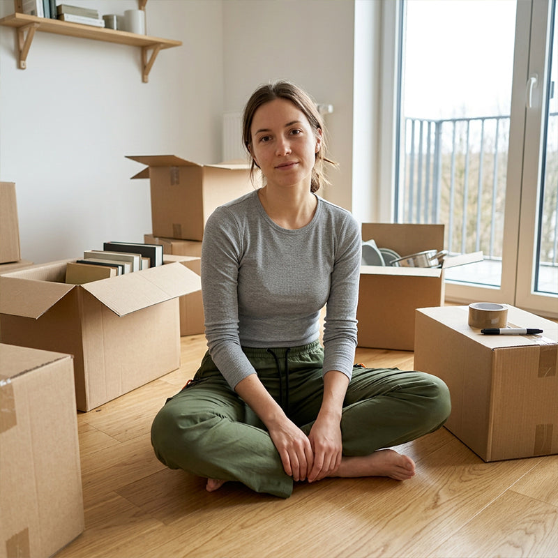 Becca - Pantalón cargo con cinta ajustable
