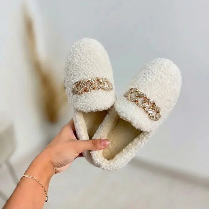 Elari - Pantuflas ergonómicas de felpa