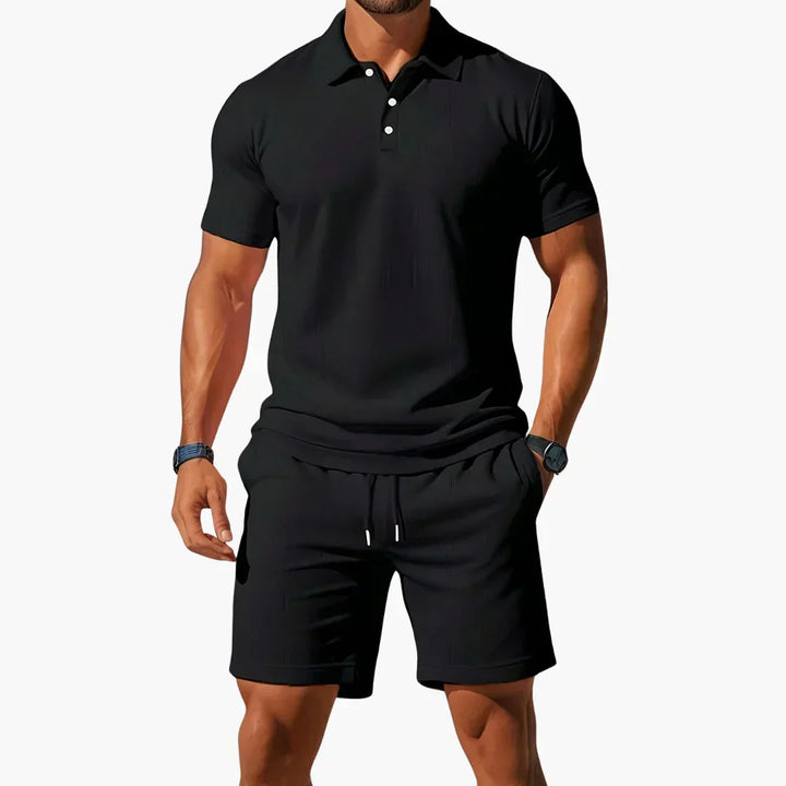 Damian - Conjunto con polo transpirable