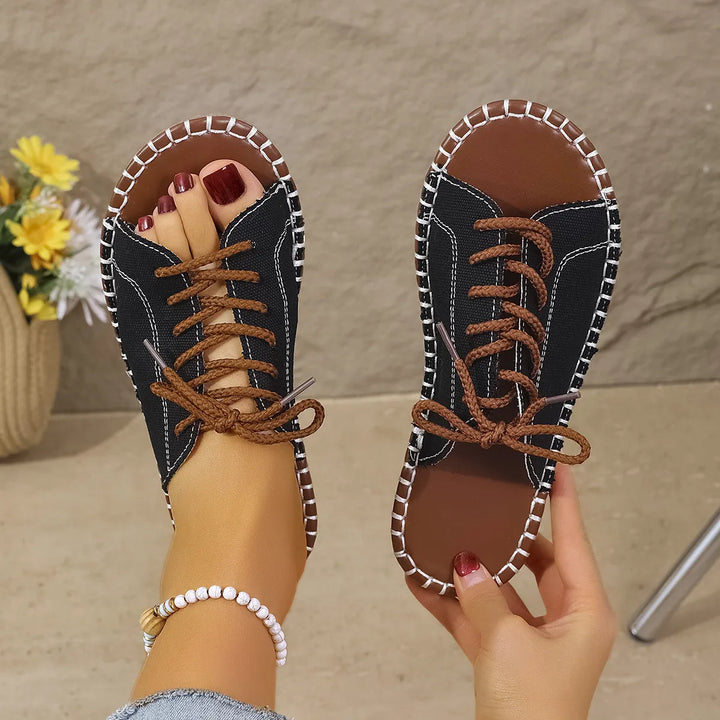 Alanna - Sandalias ortopédicas acolchadas