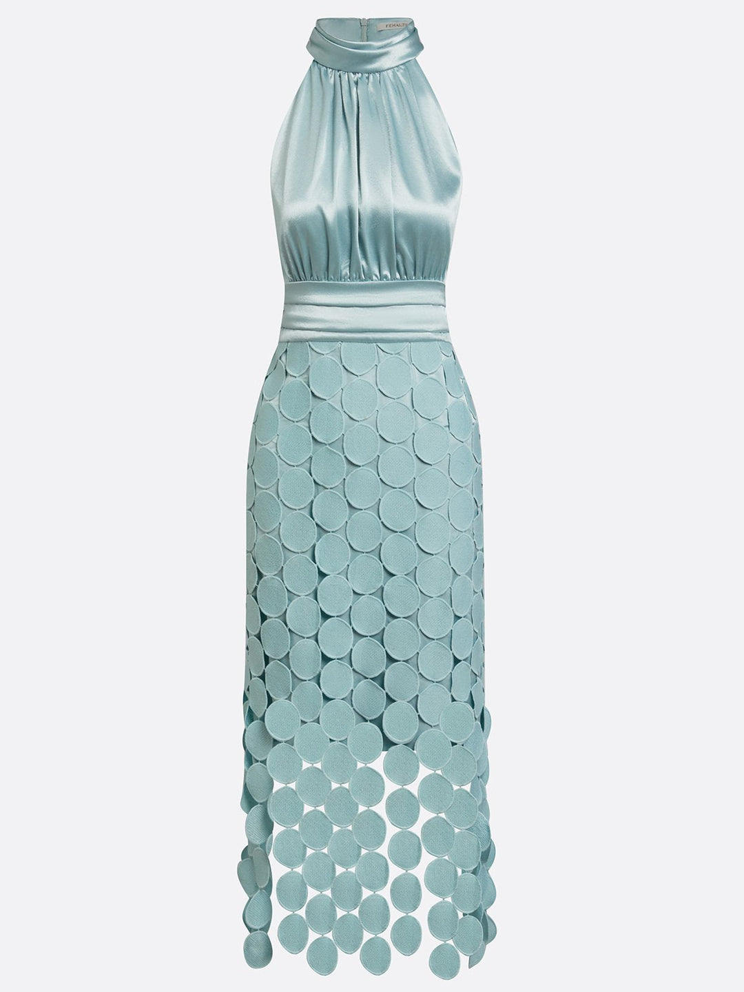Kateline - Vestido halter midi de lujo