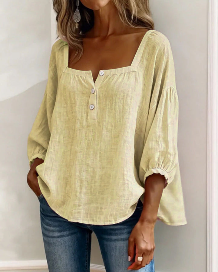 Zoya - Blusa de lino fresca