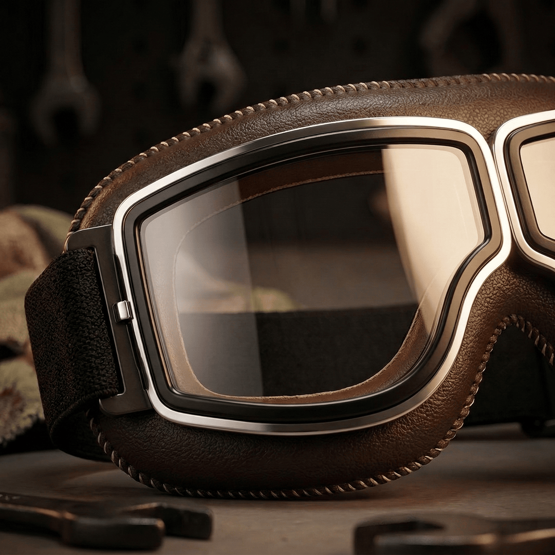 Alaric - Lentes vintage para motocicleta