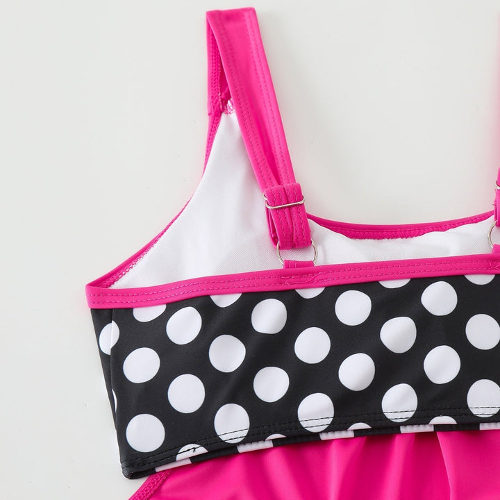 Celandine - Conjunto de bikini retro de secado rápido con estampado de lunares