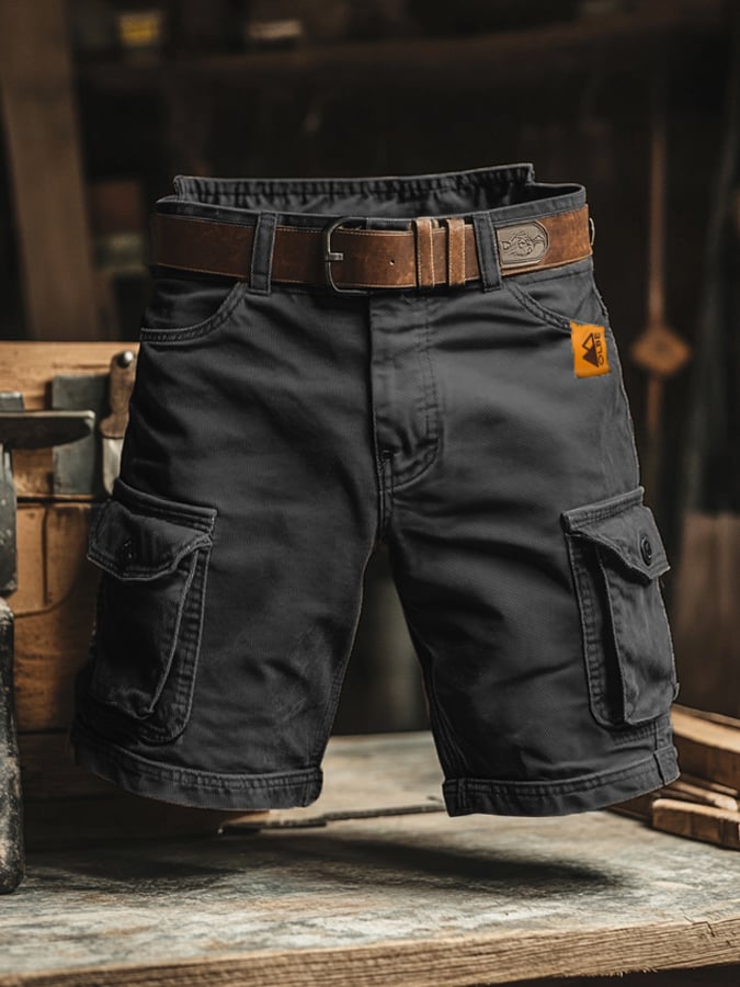 Ronan - pantalones cortos cargo elegantes y casuales