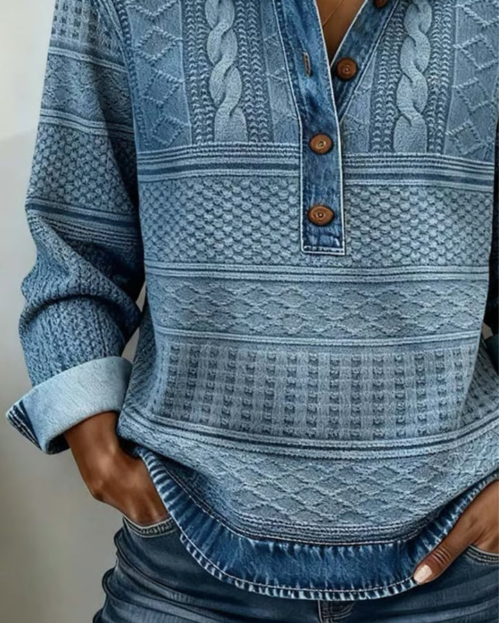 Orlissey - Camisa texturizada abotonada