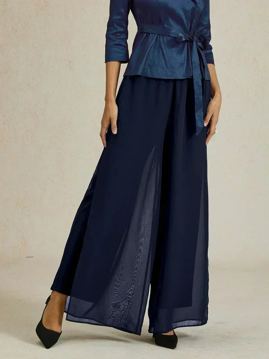 Tairess - Pantalón de pierna ancha