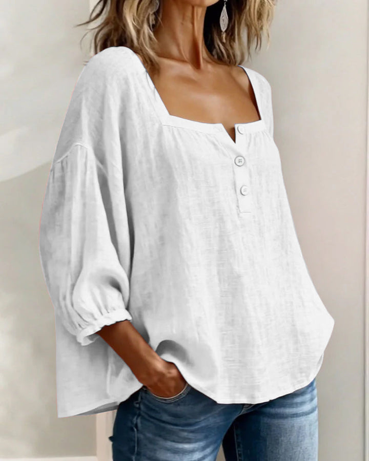 Zoya - Blusa de lino fresca