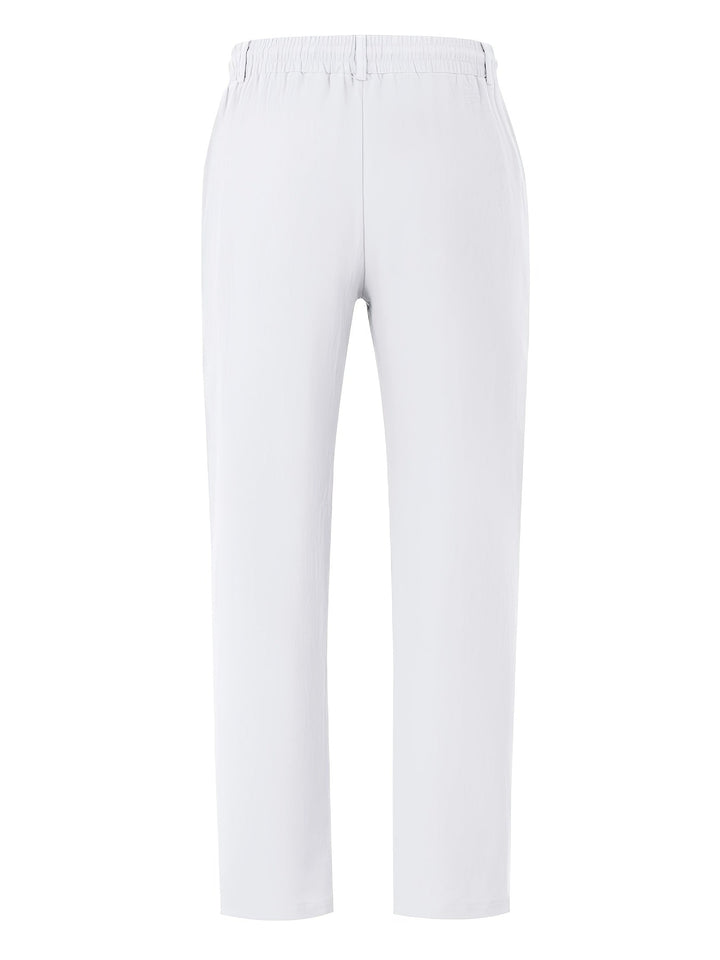 Wilfred - Pantalones de lino de corte relajado