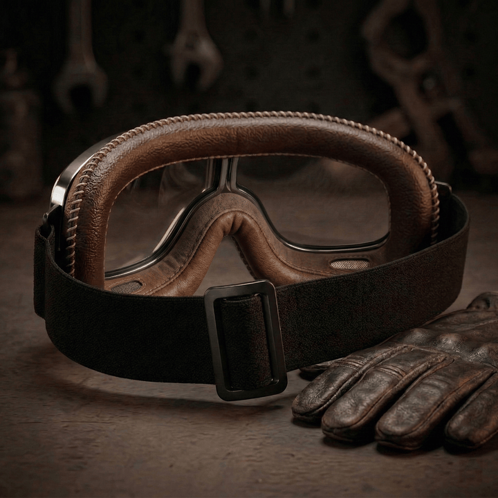 Alaric - Lentes vintage para motocicleta