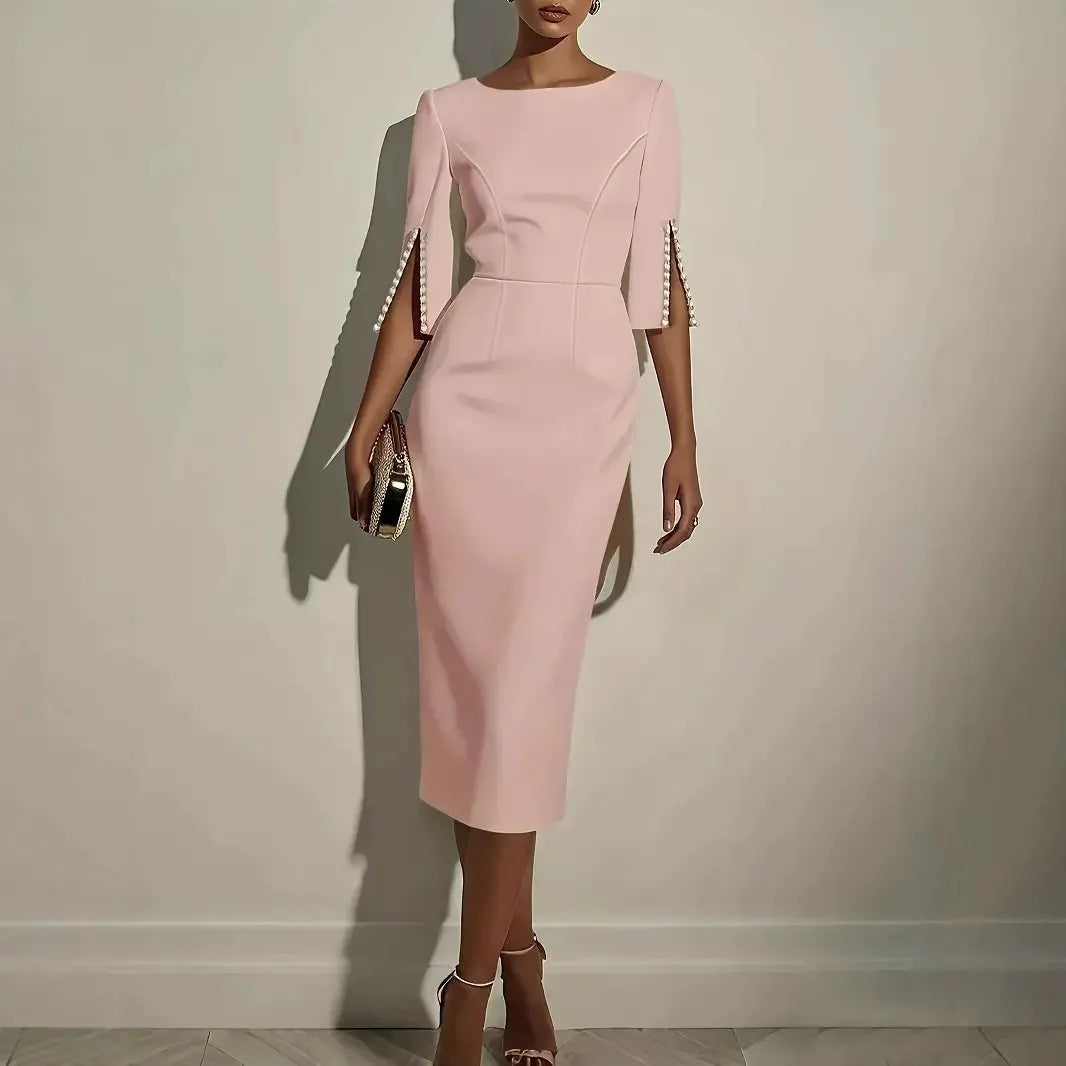 Anneliese - Vestido lápiz suave al tacto