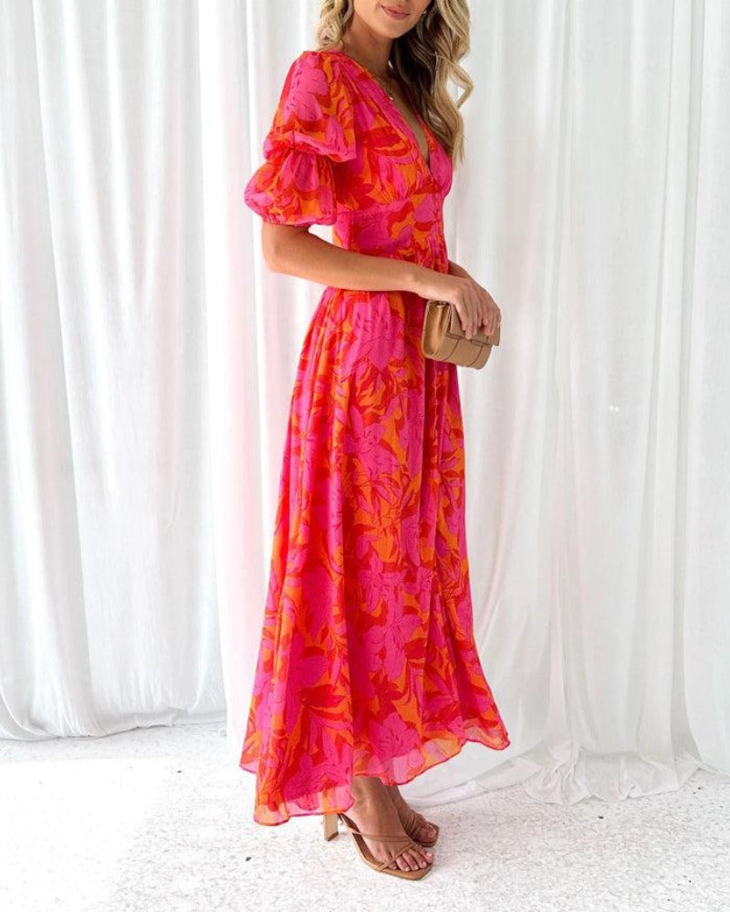 Faye - Vestido Maxi Fluido