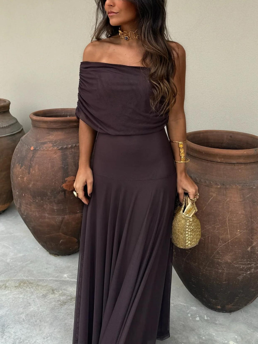 Giovana - Vestido elegante informal