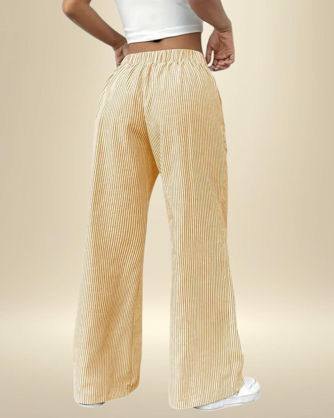 Mirayne - Pantalón palazzo fluido