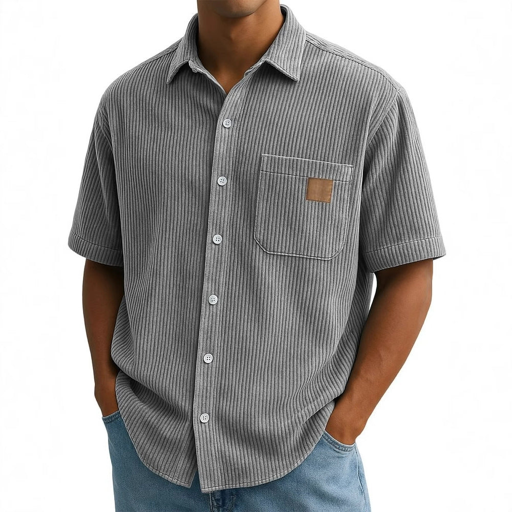 Anwick - Camisa de piqué suave al tacto