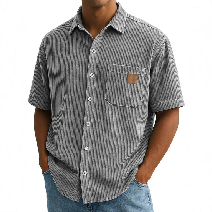 Anwick - Camisa de piqué suave al tacto